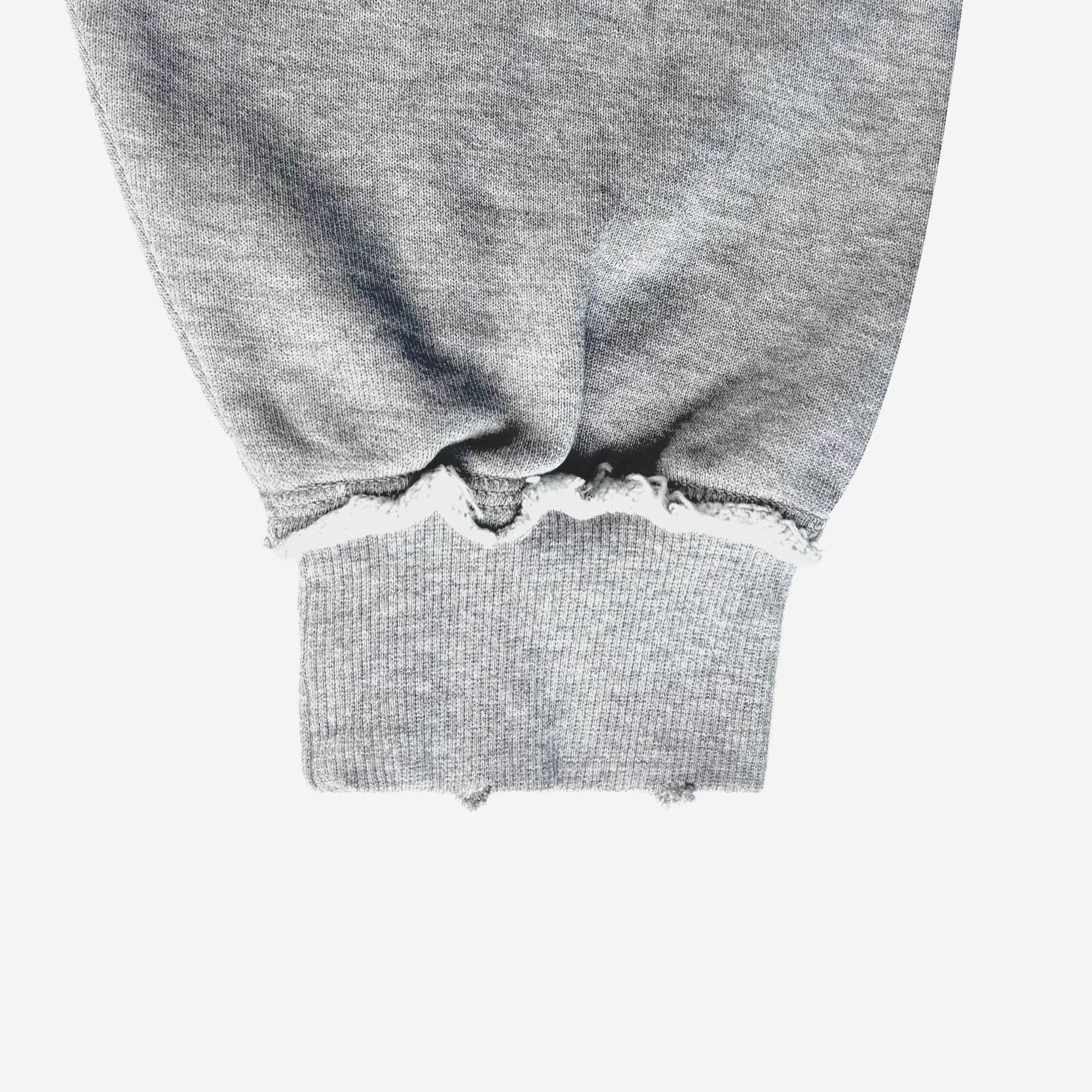 ROUGH HOODIE GREY MELANGE