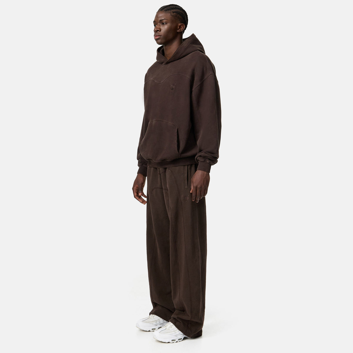 STACKS HOODIE BROWN