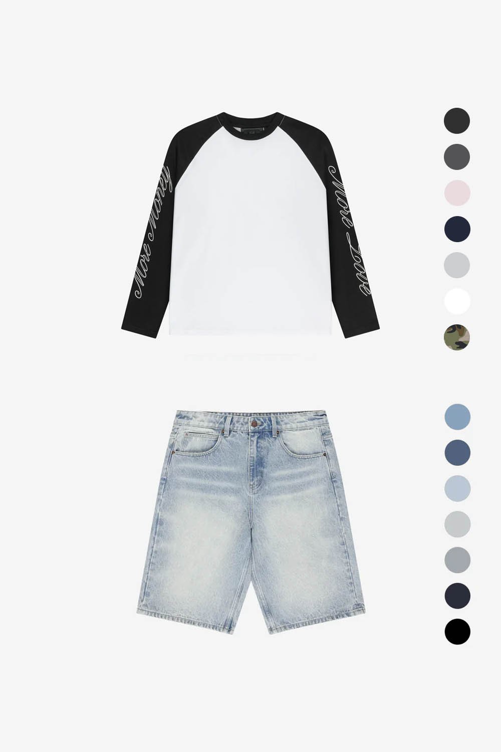 LONGSLEEVE + JORTS COMBO
