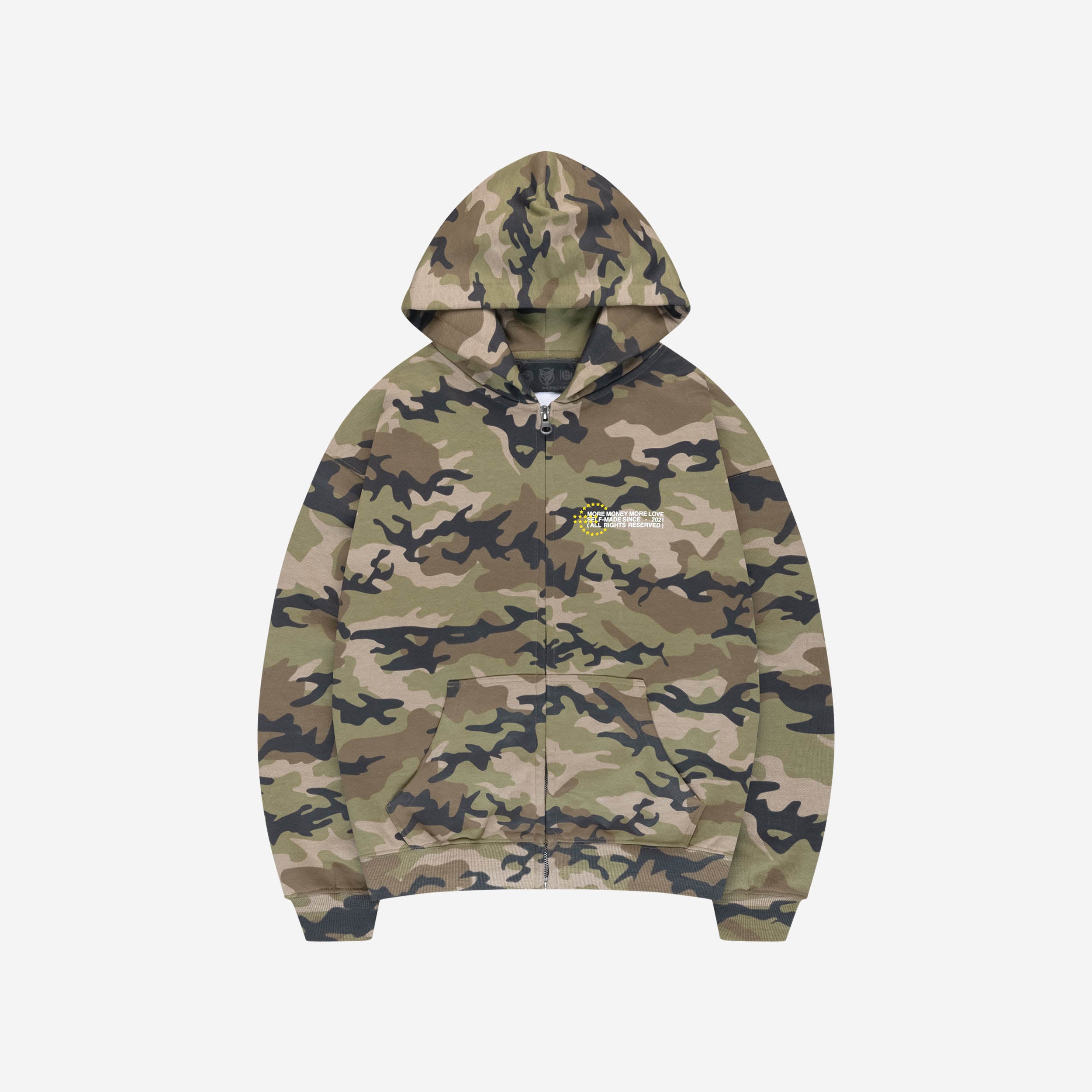PROFIT ZIP HOODIE CAMO
