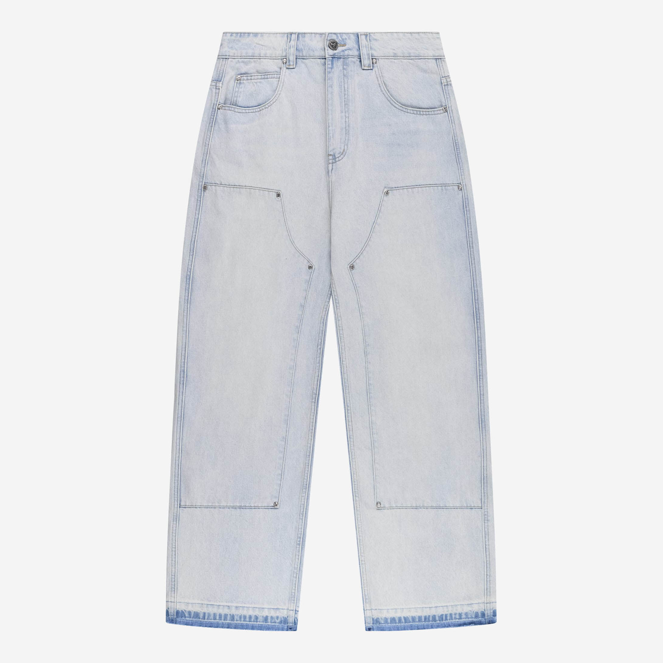 RHINESTONE CARPENTER DENIM BLUE