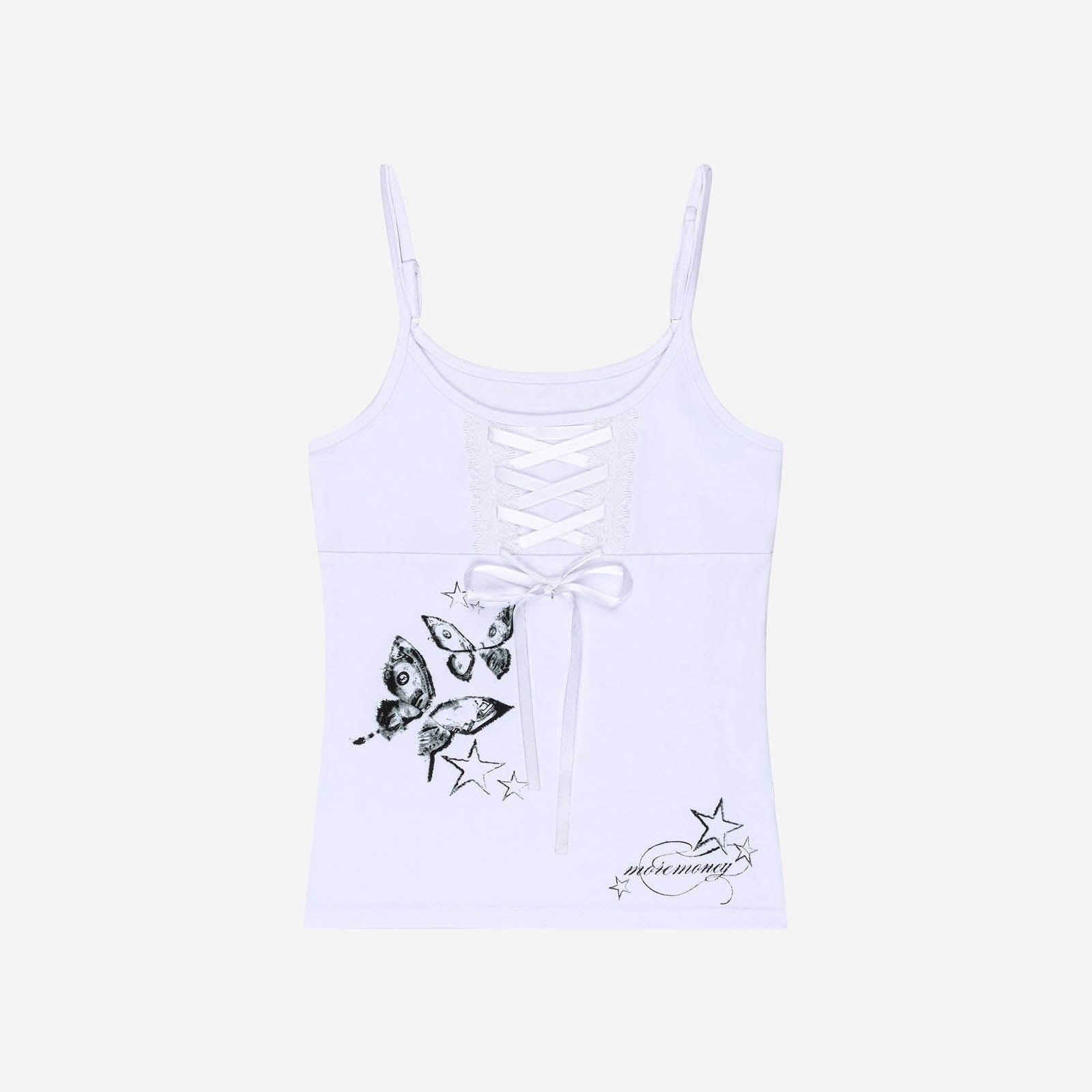 LACED GIRLS TOP WHITE
