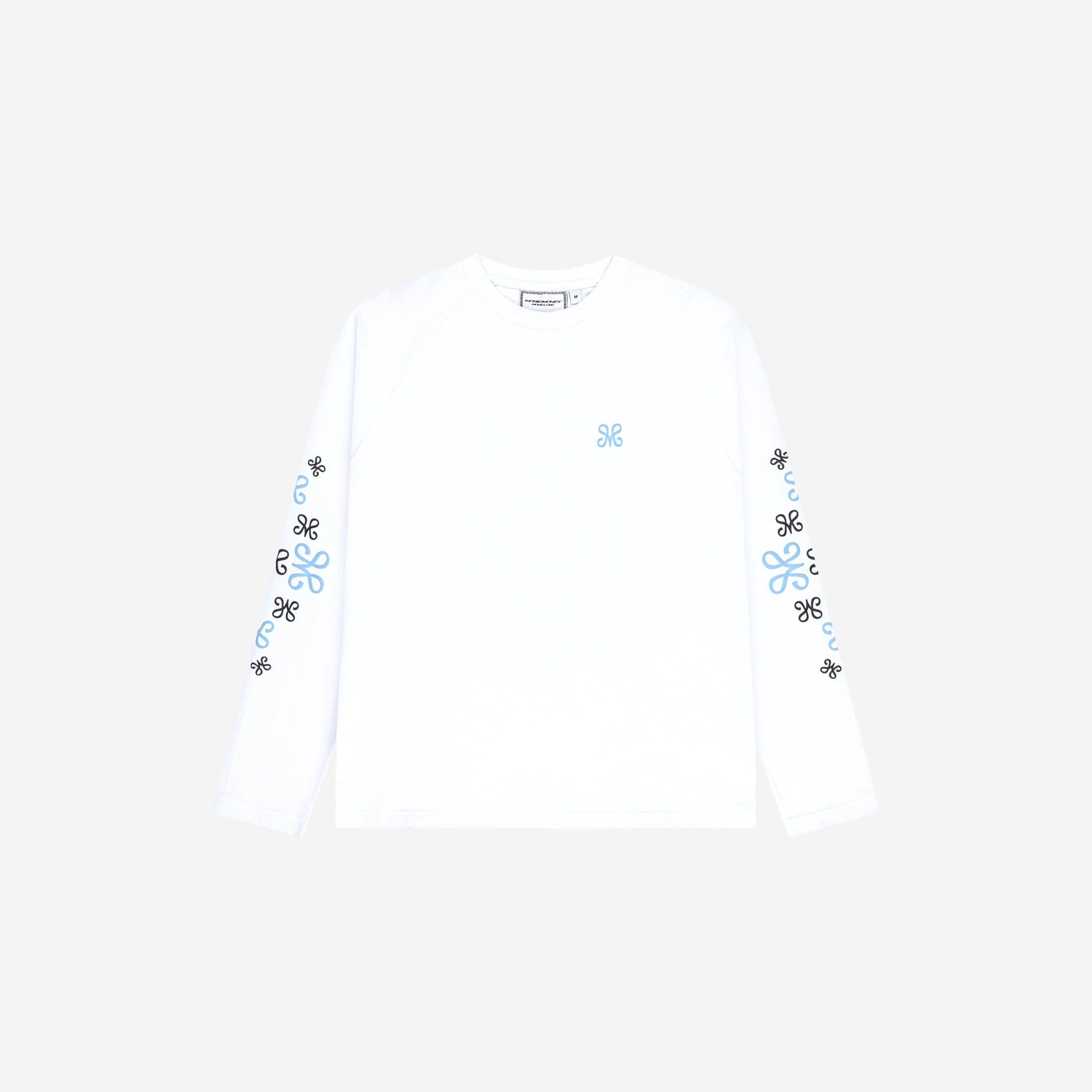 MONOGRAM LONGSLEEVE WHITE