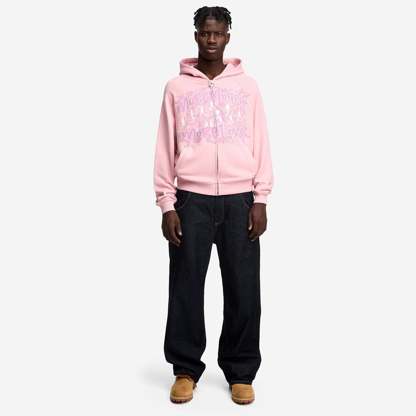 WALKING HUNT ZIP PINK