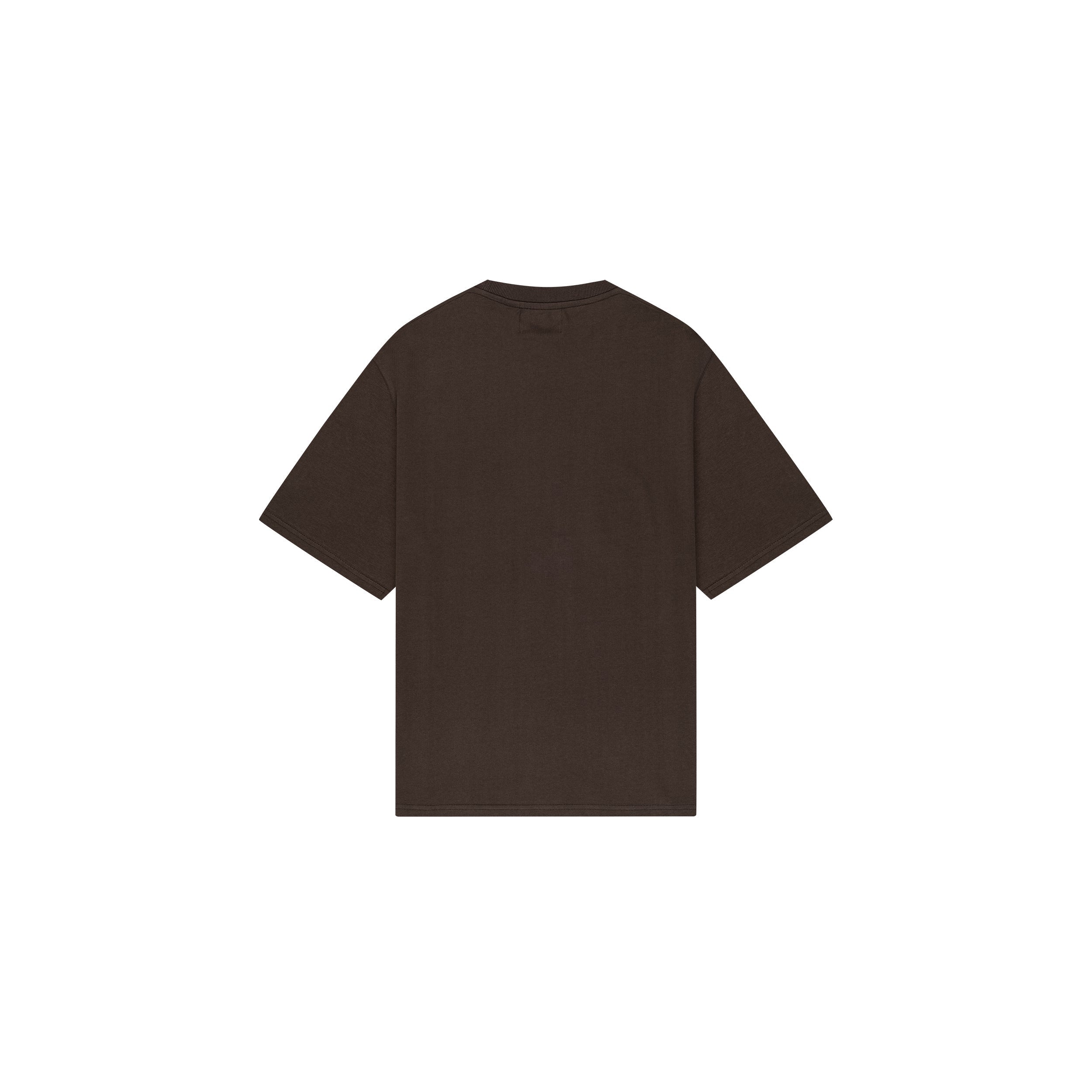 WET DREAM TEE DARK BROWN
