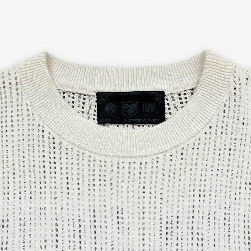 KNIT TEE JERSEY WHITE