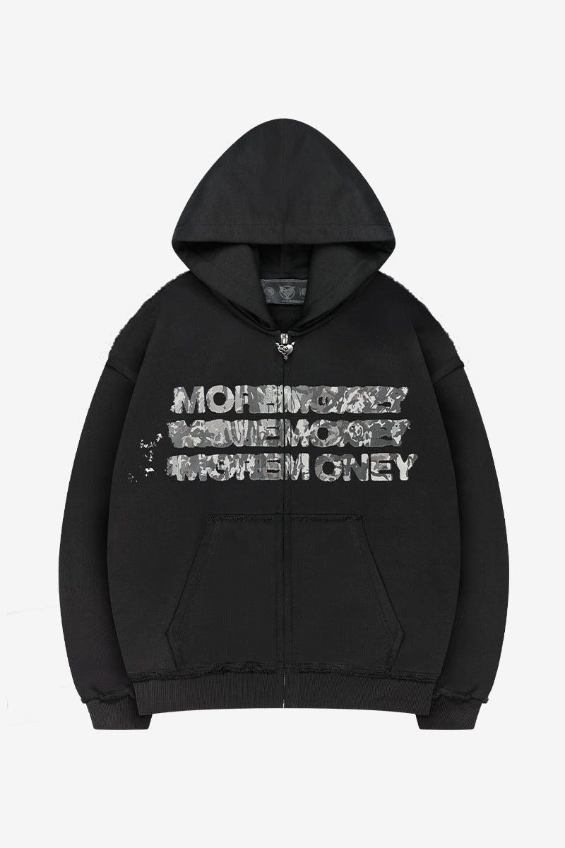 MONEY CALLING FLATLOCK ZIP BLACK + BASE JOGGER BLACK