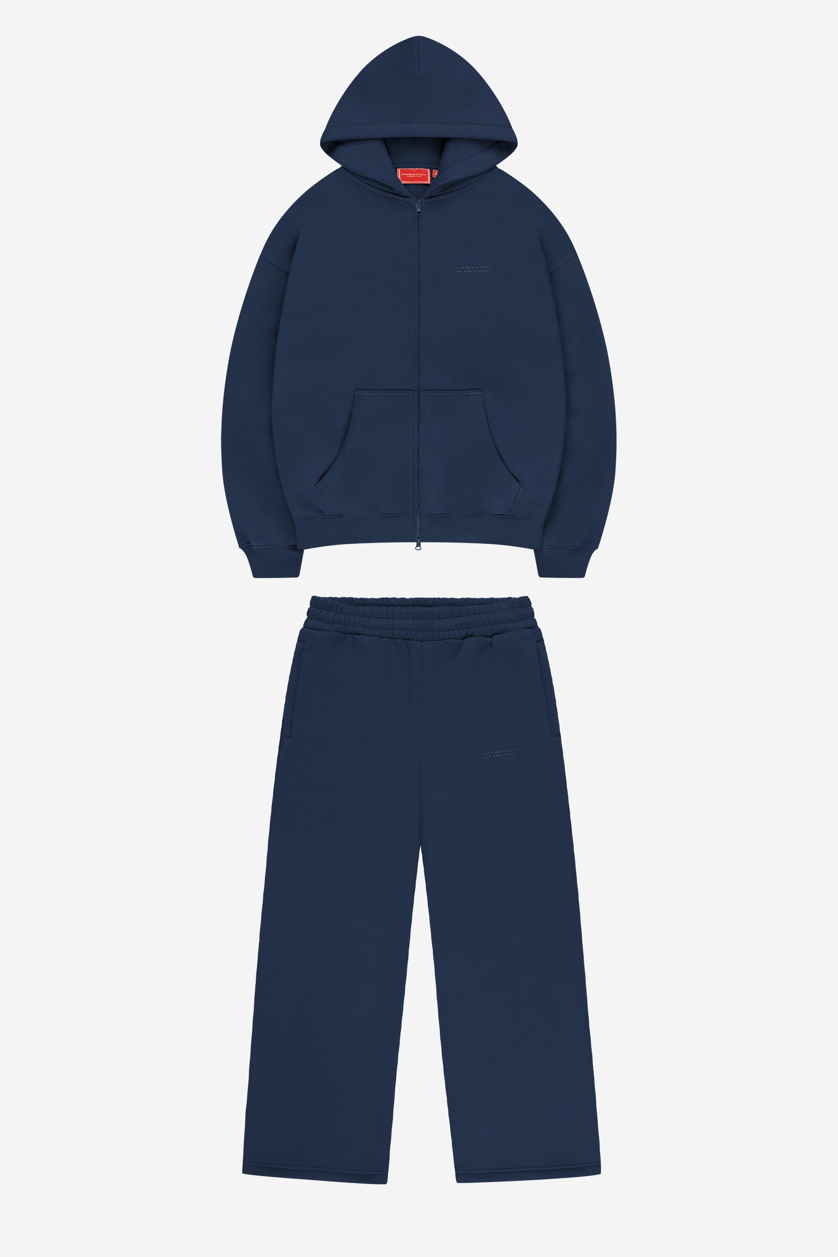 CLOUDS ZIP + JOGGER NAVY