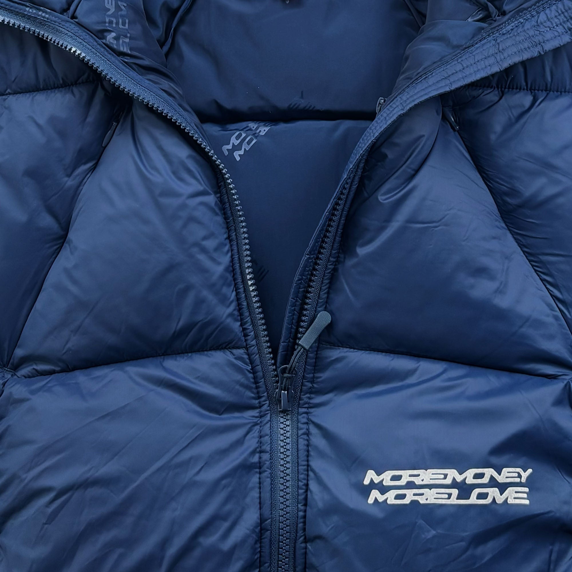 MORE MONEY BIG PUFFER NAVY